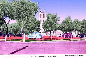 Vialar - Place de l'eglise